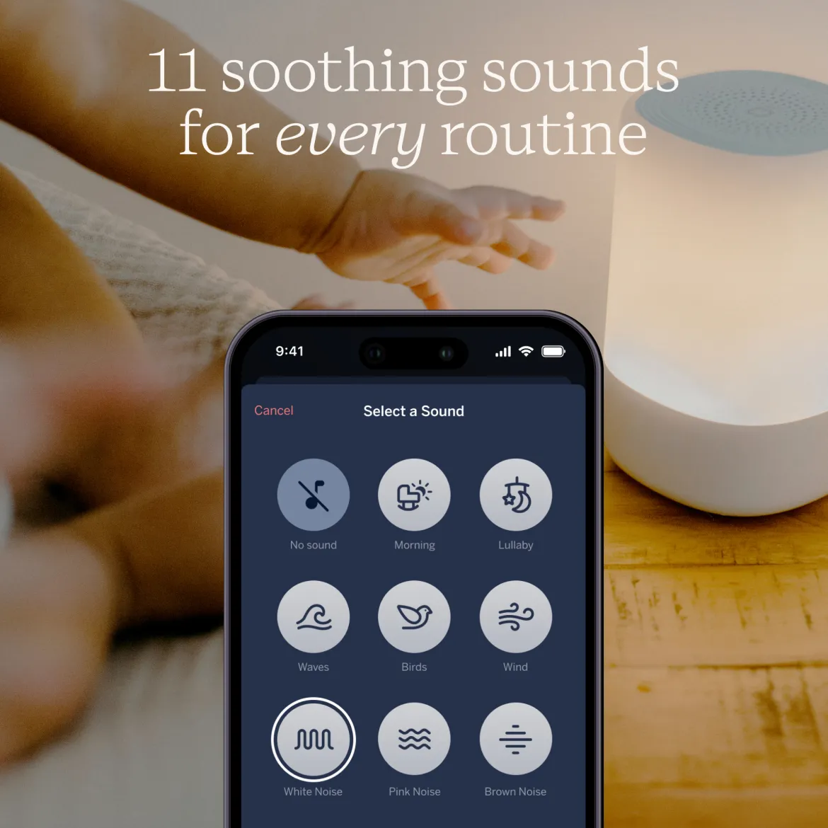 Sound Machine and Night Light
