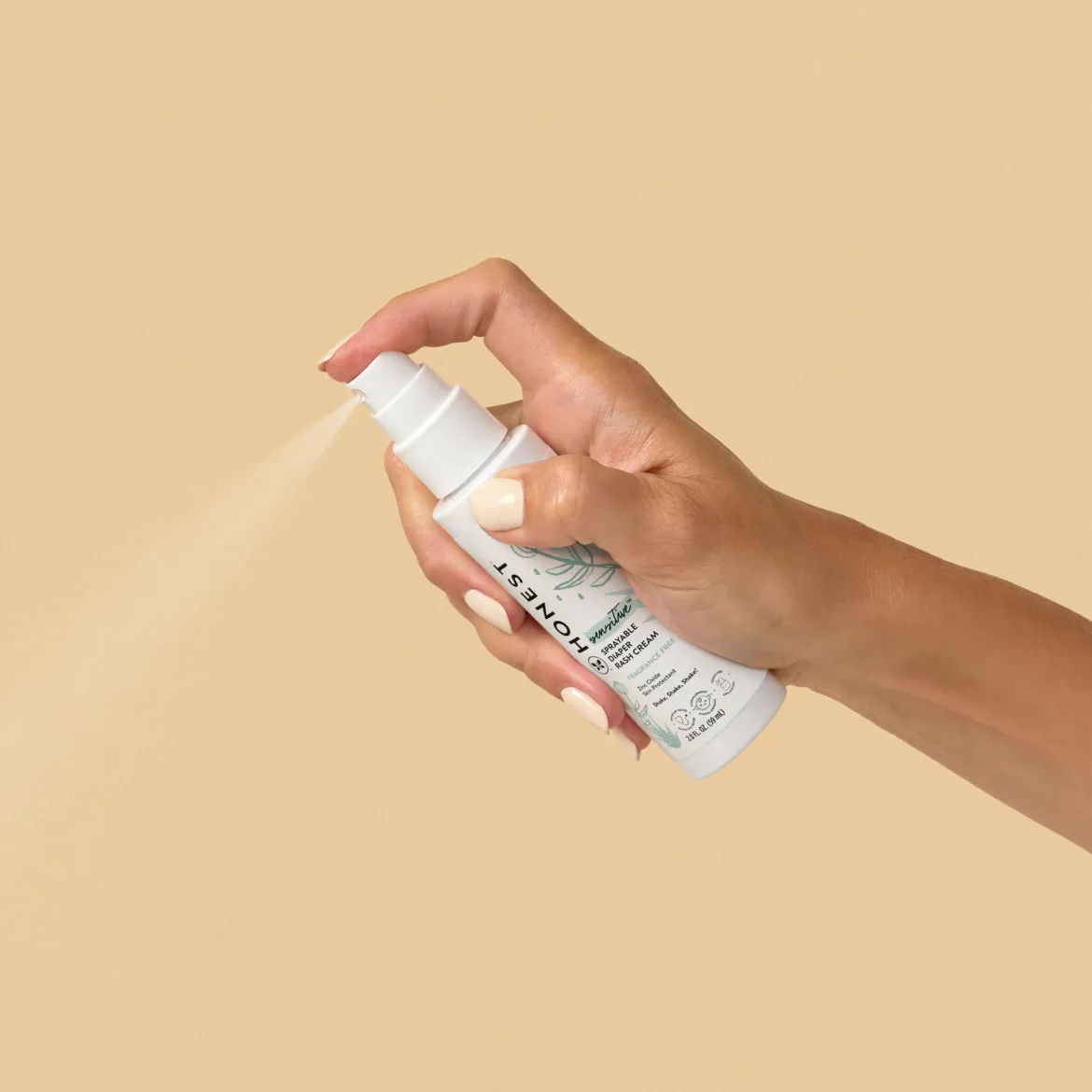 Sprayable Diaper Rash Cream