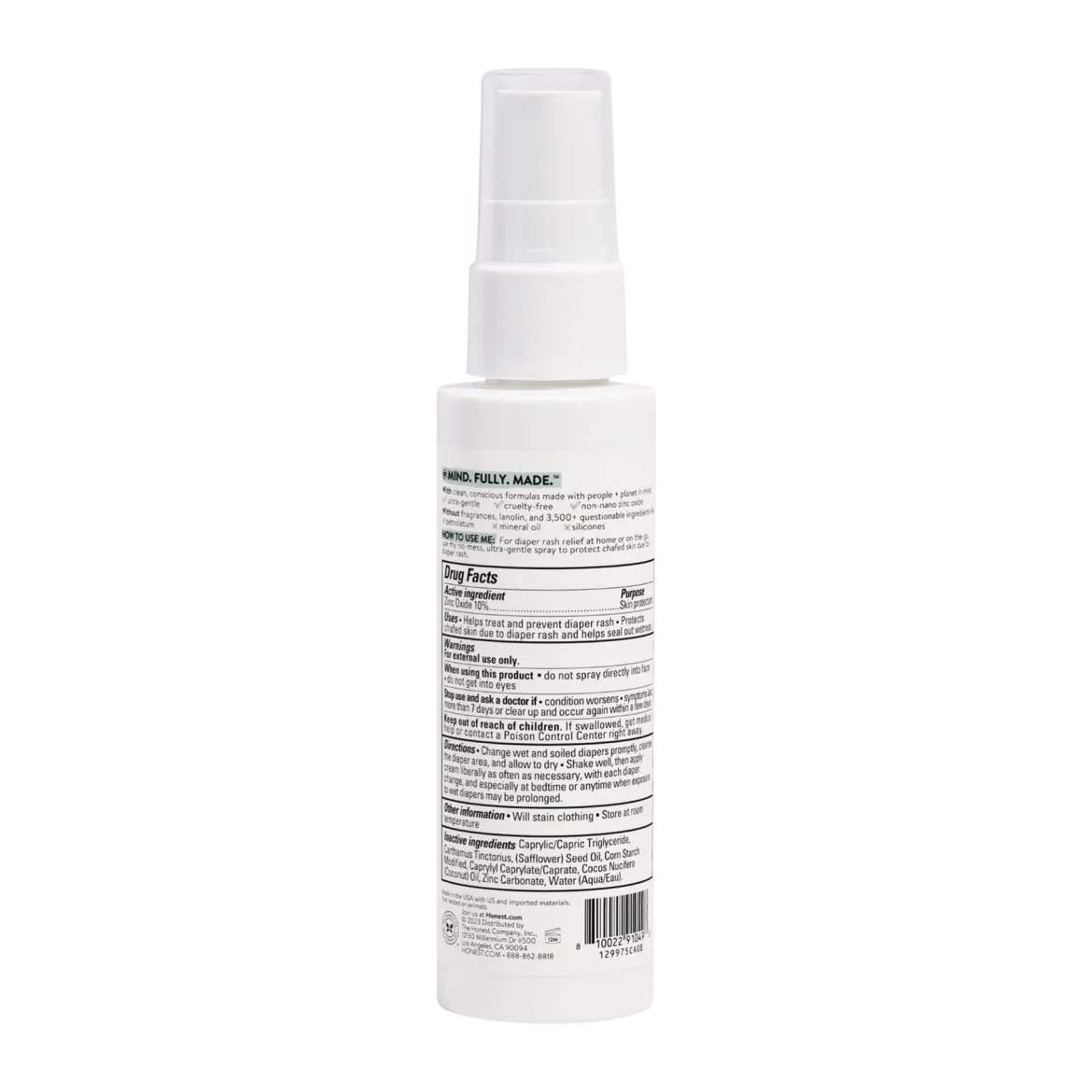 Sprayable Diaper Rash Cream