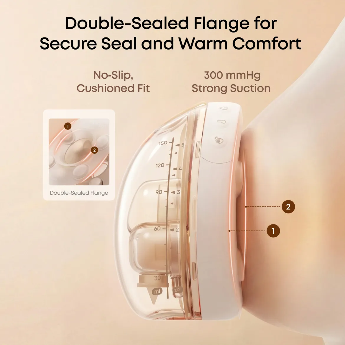 S2 Pro Wearable Breast Pump