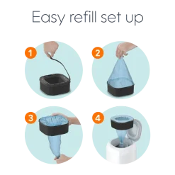 Square Refill Bags (Compatible with Compact, Classic, Select Pails)