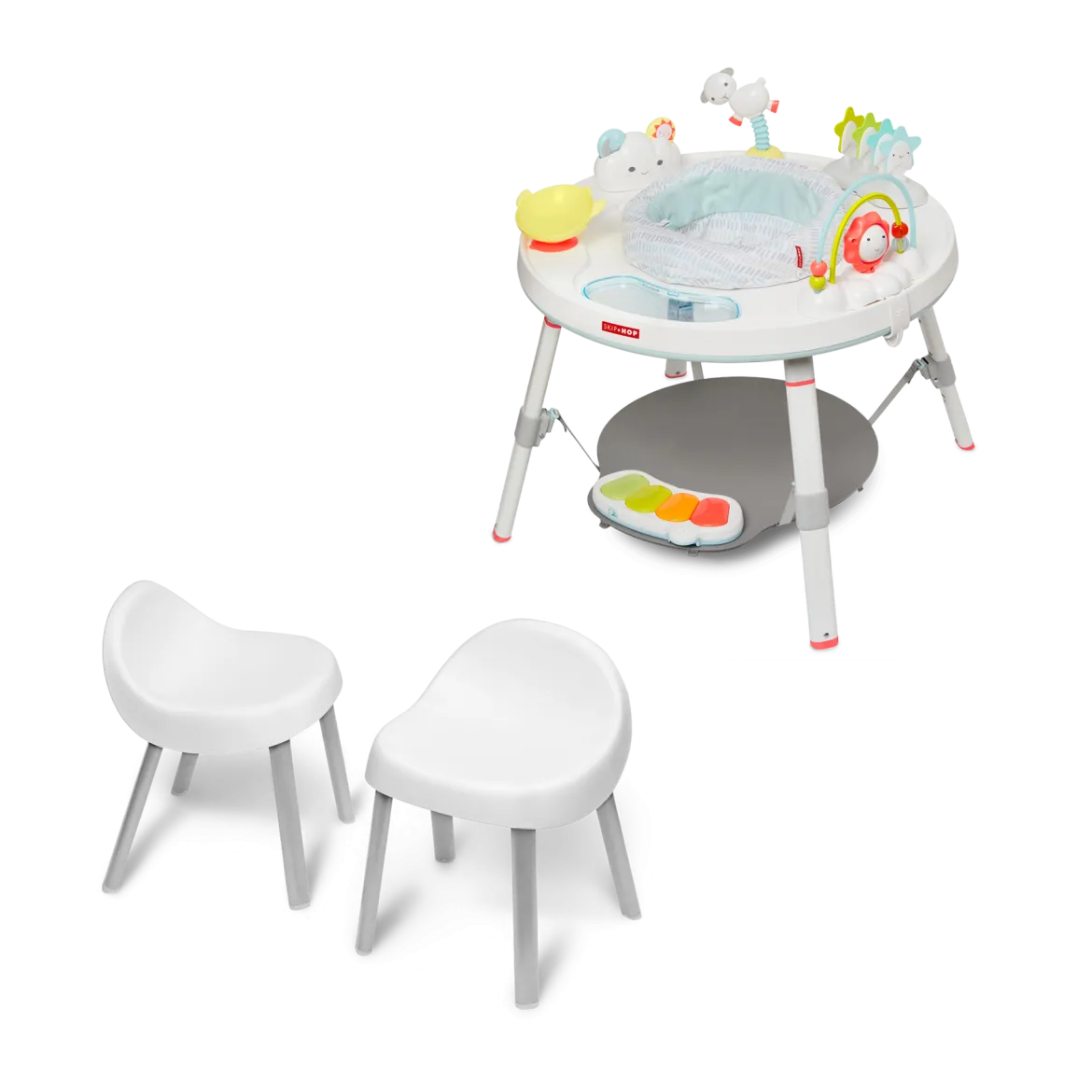 3-Stage Activity Center and Kid Chairs Bundle