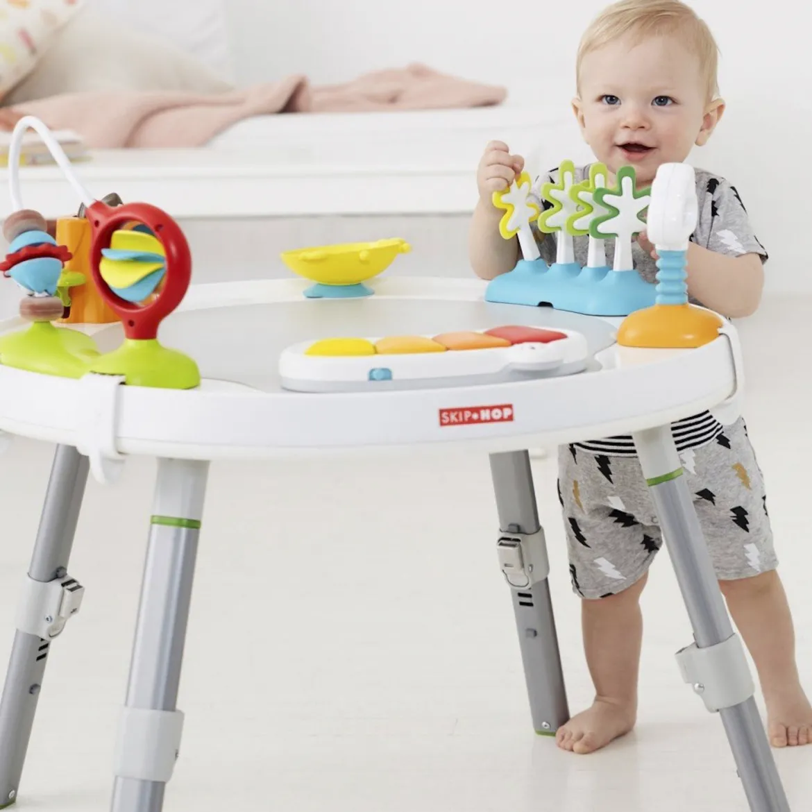 3-Stage Activity Center and Kid Chairs Bundle