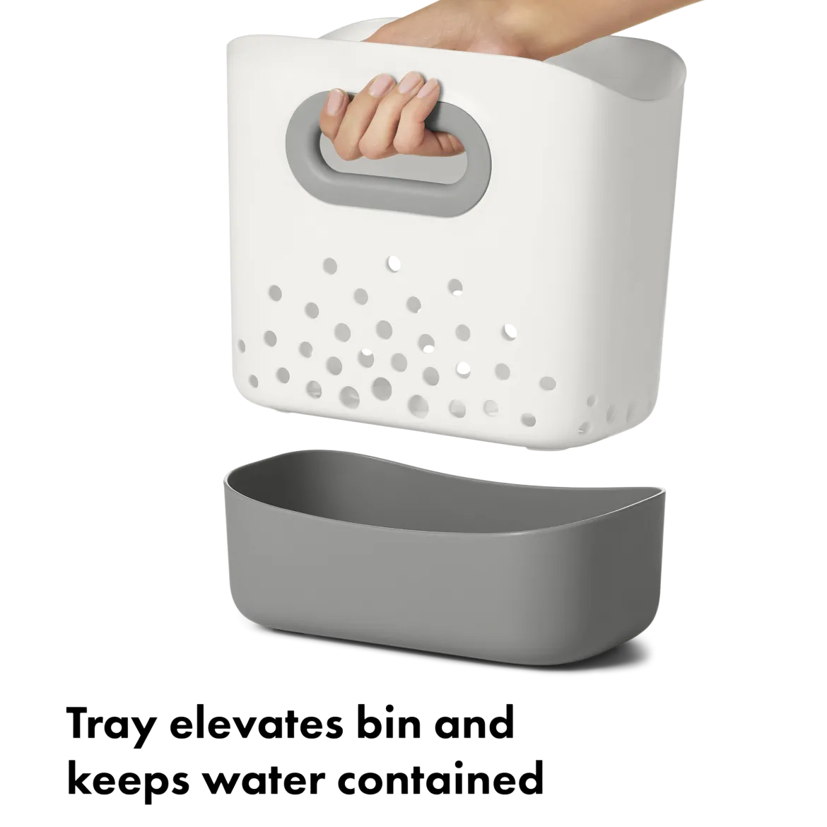 Stand Up Bath Toy Bin
