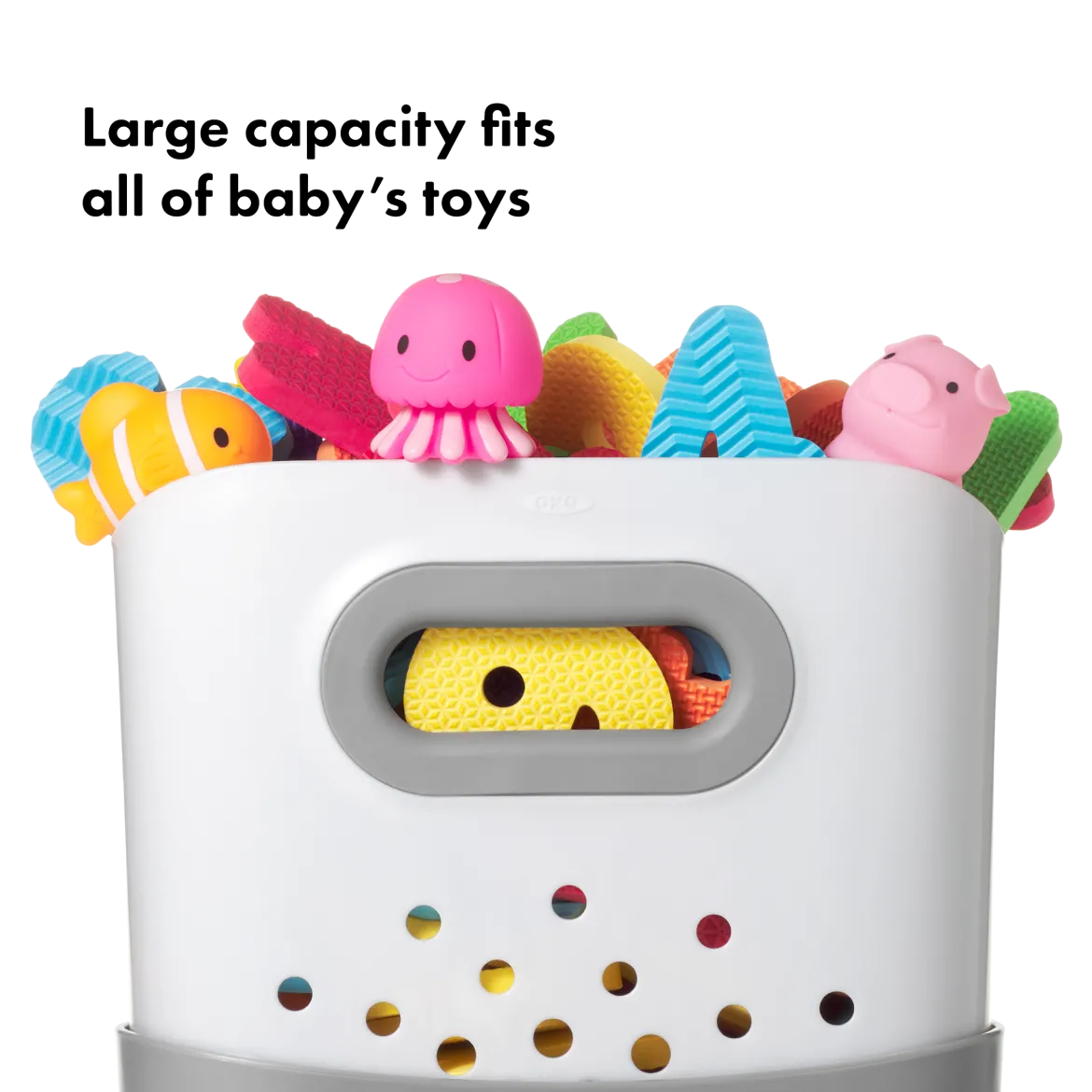 Stand Up Bath Toy Bin