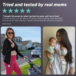 Stride Hands Free Double Electric Breast Pump