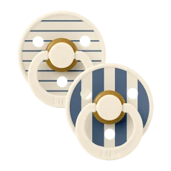 Studio Pin Colour Natural Rubber Pacificier (2-pack)