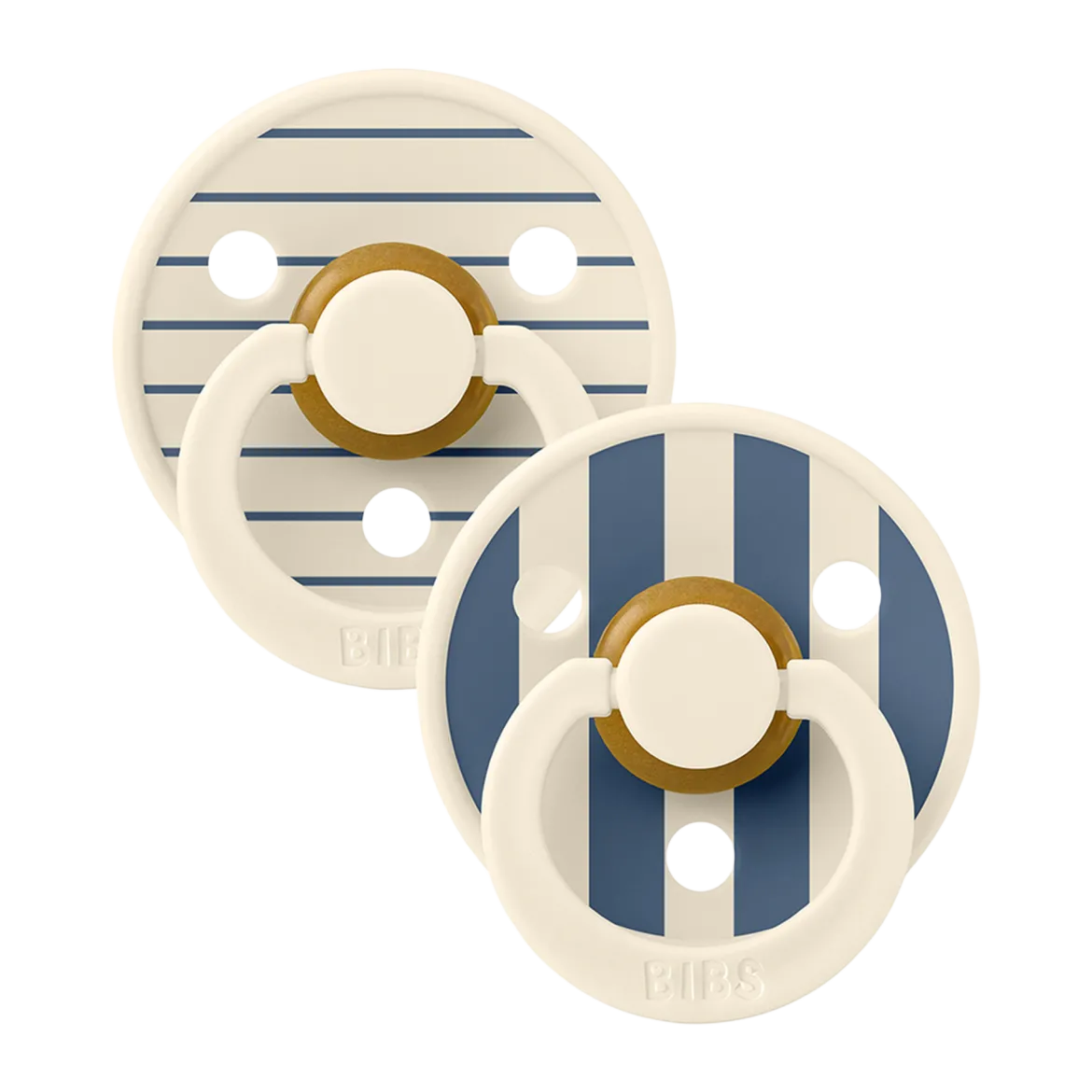 Studio Pin Colour Natural Rubber Pacificier (2-pack)