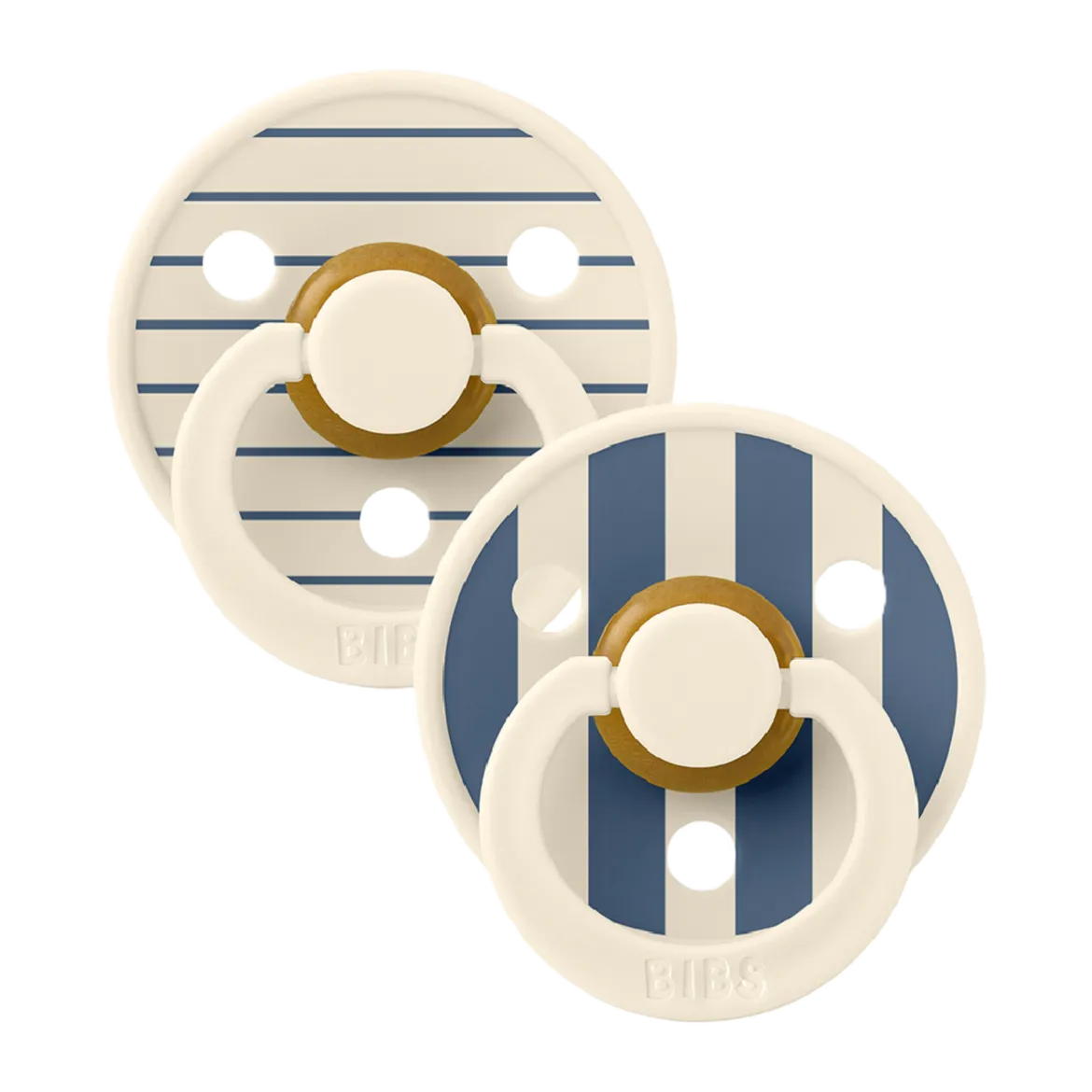 Studio Pin Colour Natural Rubber Pacificier (2-pack)