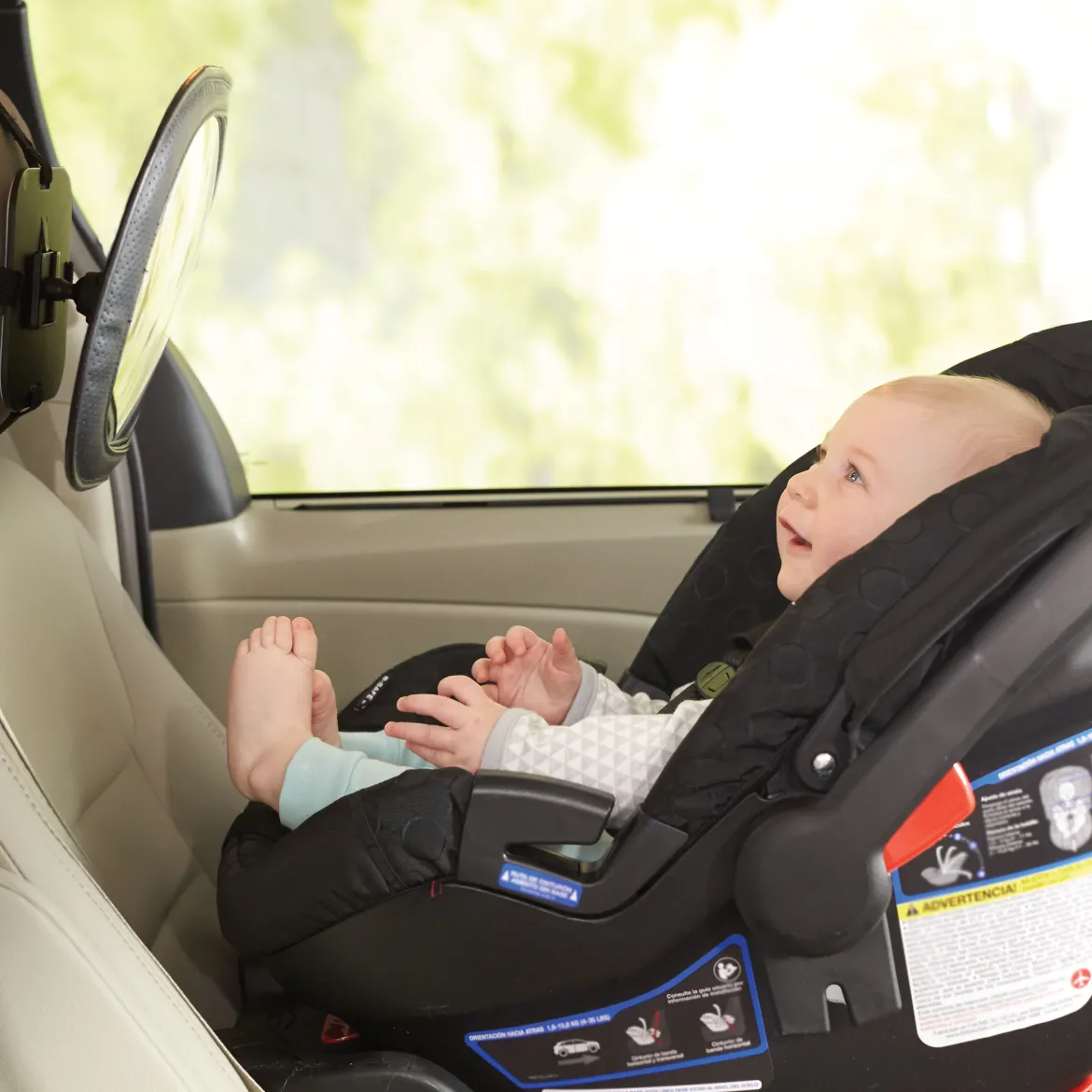 Style Driven Backseat Mirror