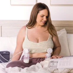 Sublime Bamboo Viscose Hands-Free Pumping Lounge & Sleep Bra