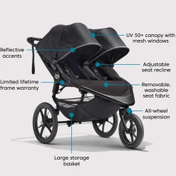 Summit X3 Double Jogging Stroller