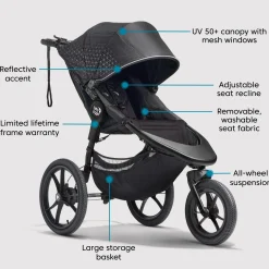 Summit X3 Single Jogging Stroller