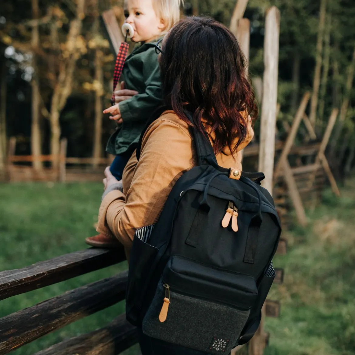 Sustainable Elkin Diaper Bag Backpack