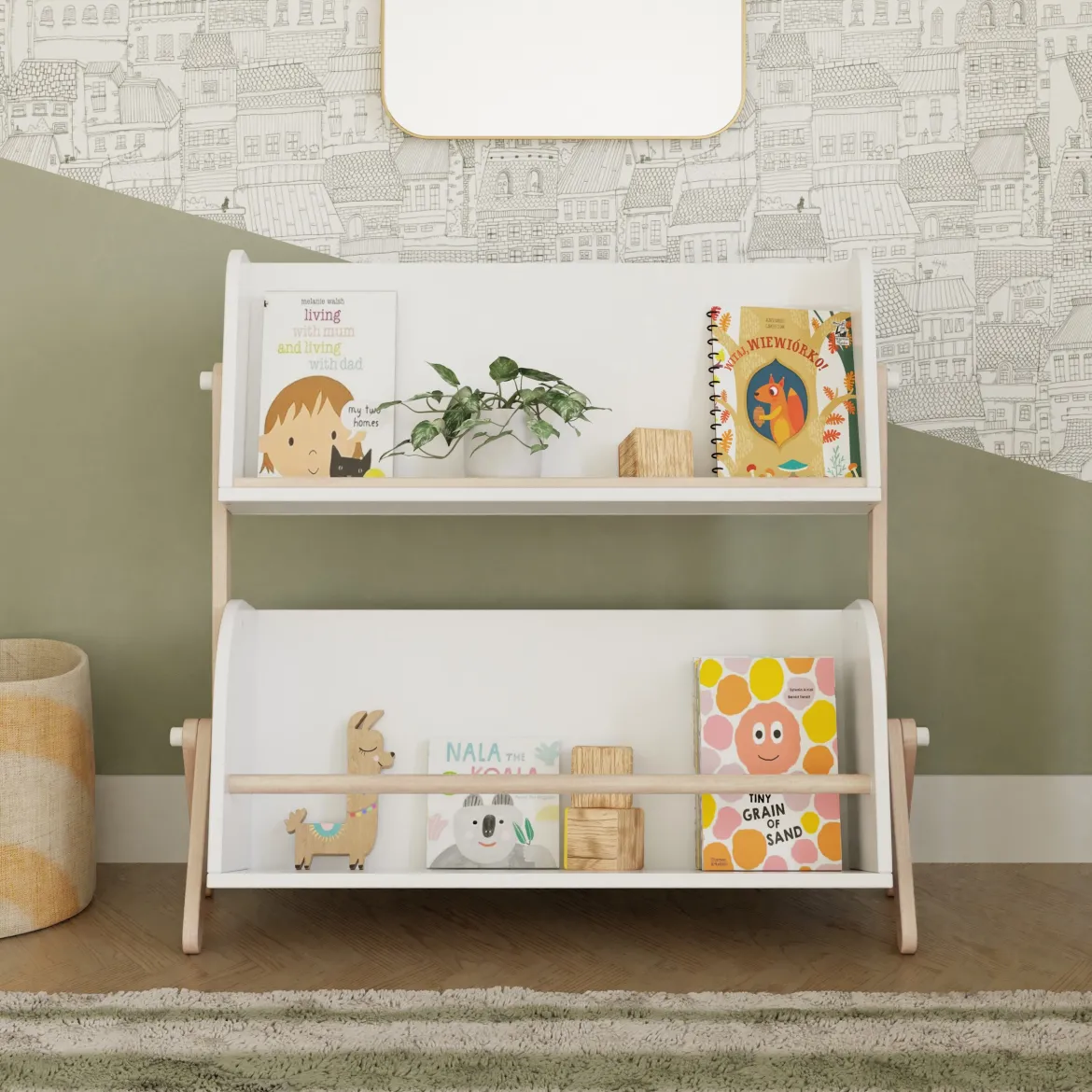 Tally Storage and Bookshelf