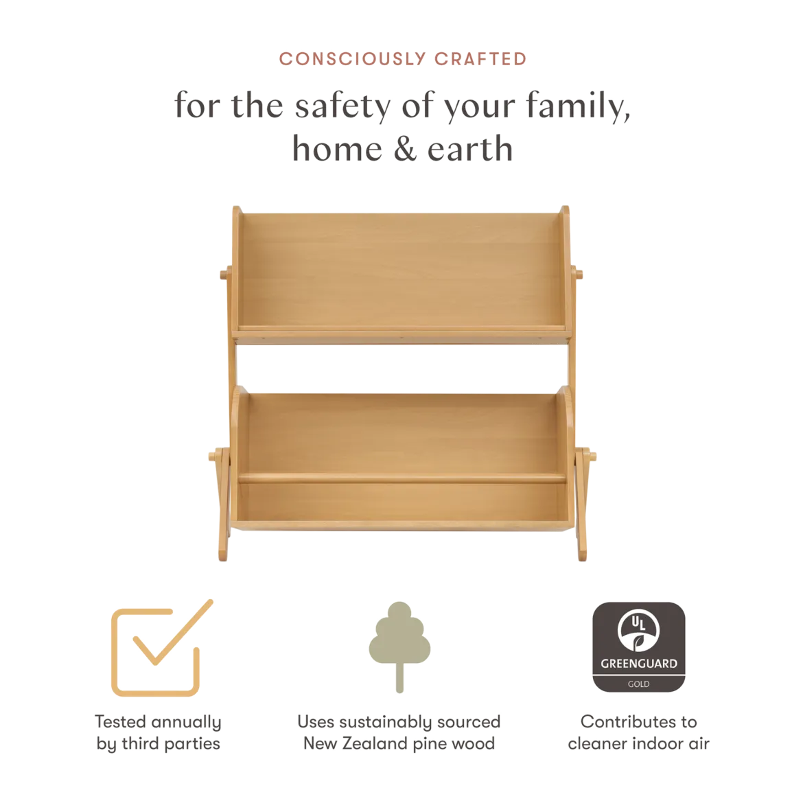 Tally Storage and Bookshelf