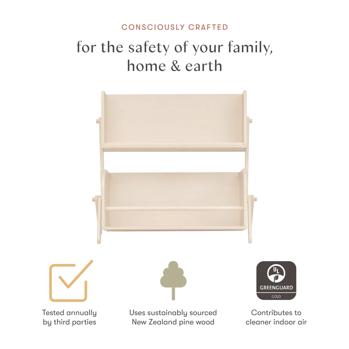 Tally Storage and Bookshelf