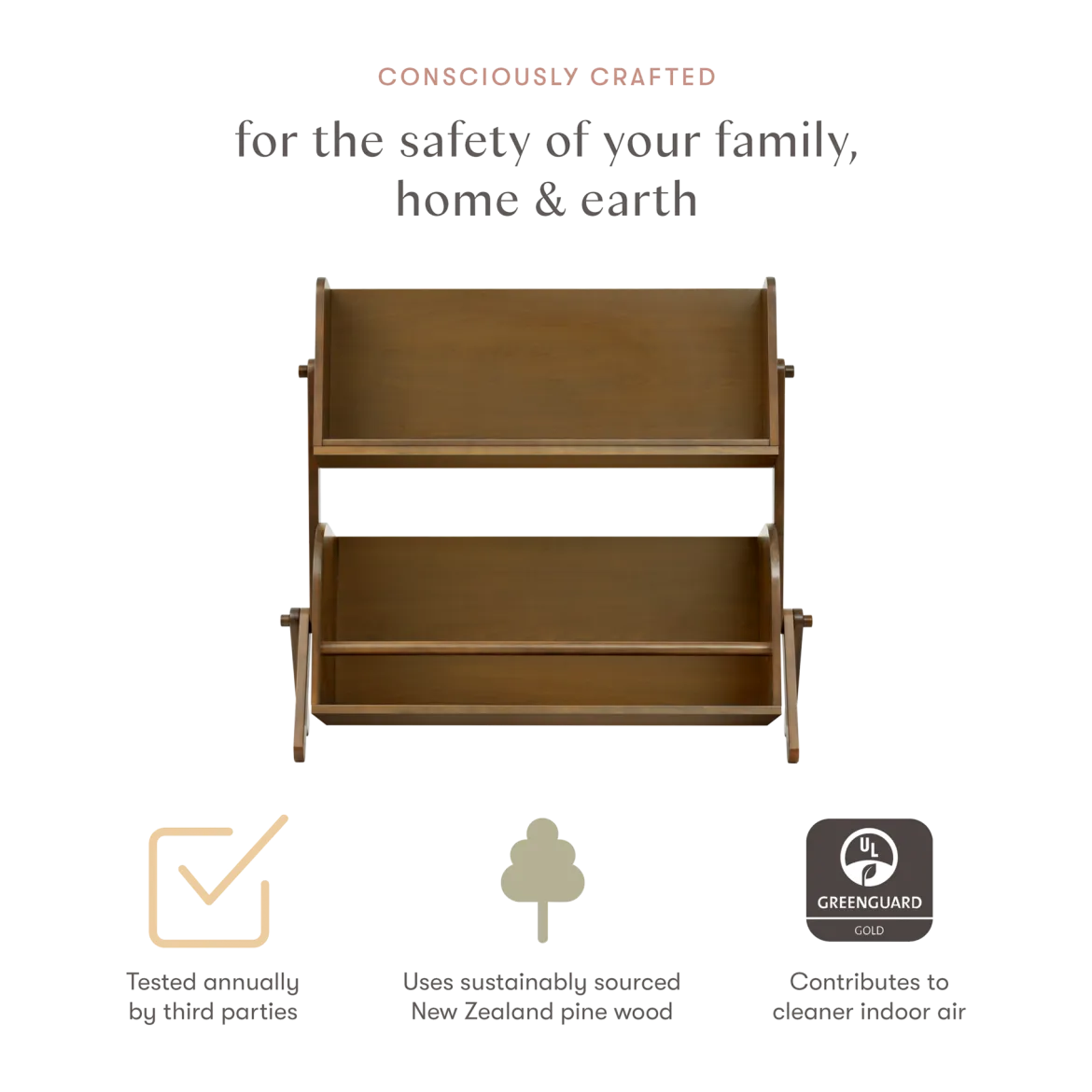 Tally Storage and Bookshelf