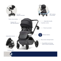 Tana 360 Rotating Modular Stroller