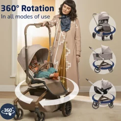 Tana 360 Rotating Modular Stroller