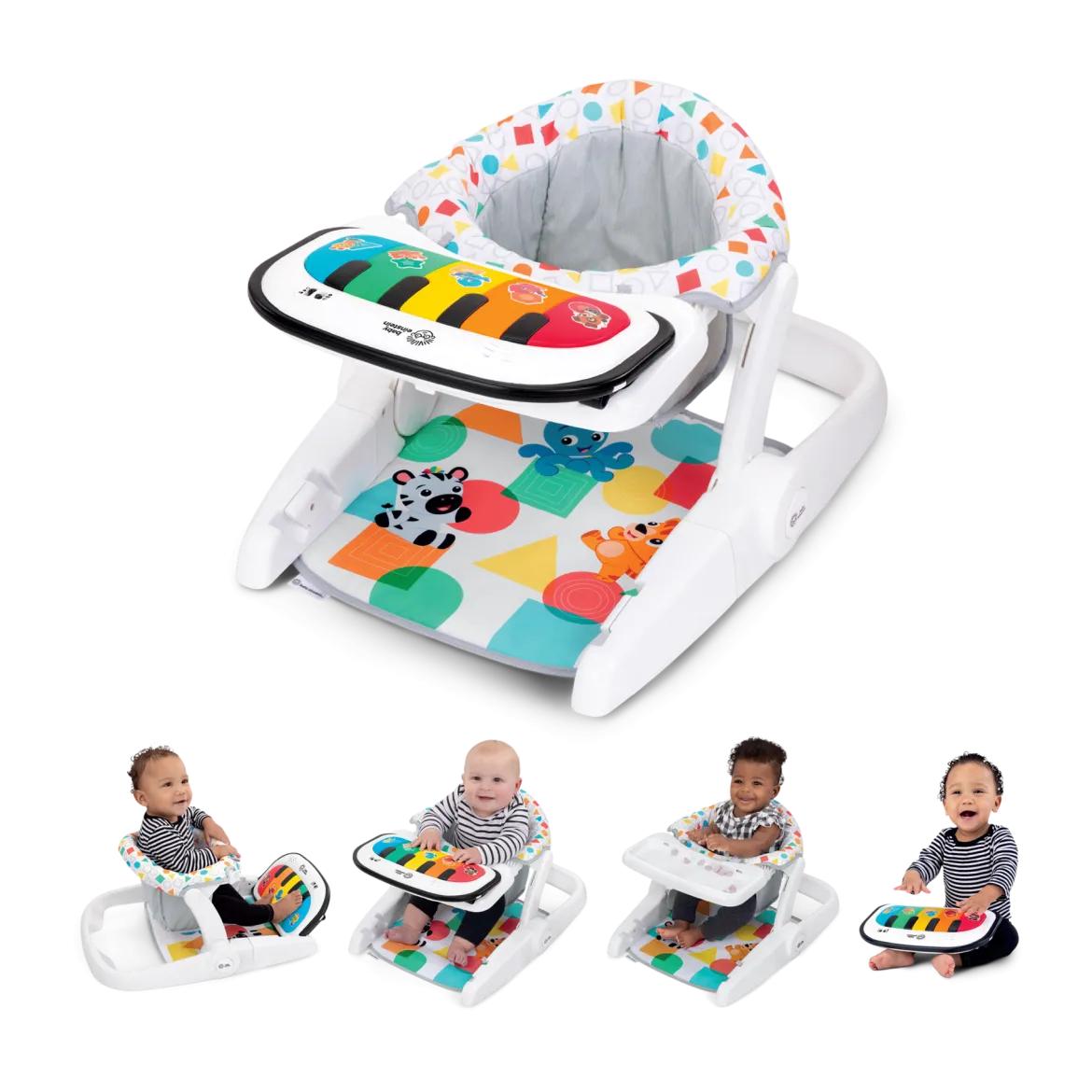 Tappin Tunes' Learn to Sit 4-in-1 Floor Seat