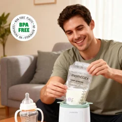 Temp-Sensing Milk Storage Bags