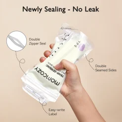 Temp-Sensing Milk Storage Bags