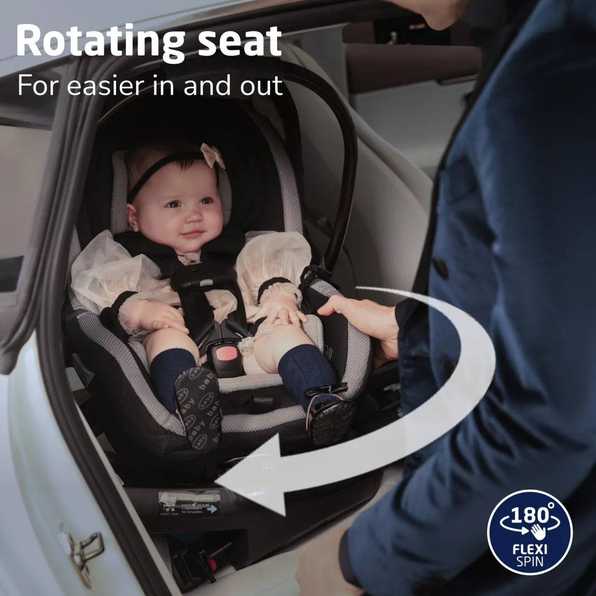 The Kindred Collection Peri 180 Rotating Infant Car Seat