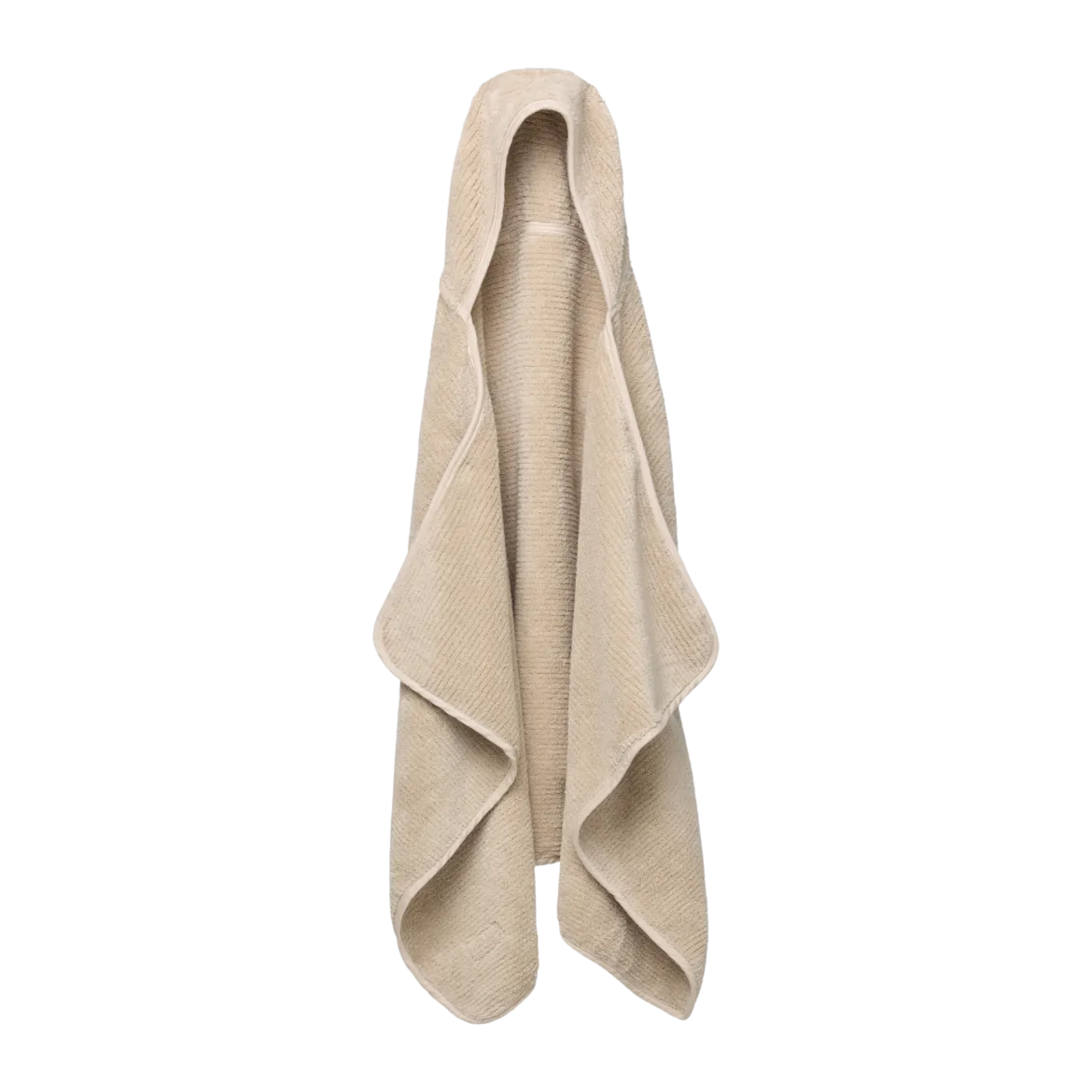 The Organic Ribbed Hooded Towel