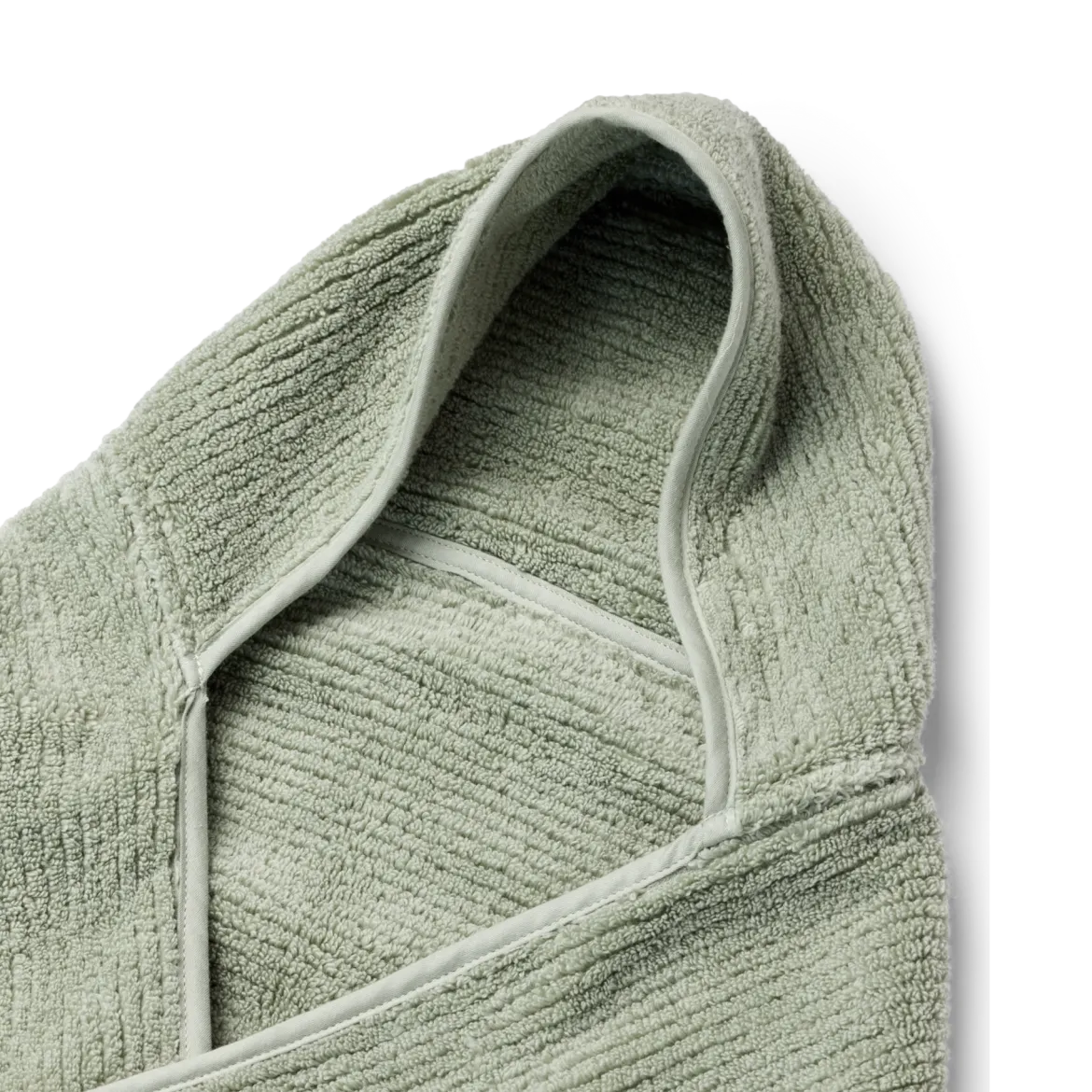 The Organic Ribbed Hooded Towel