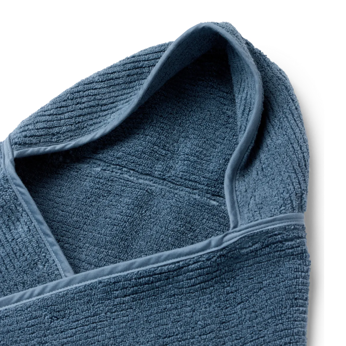 The Organic Ribbed Hooded Towel
