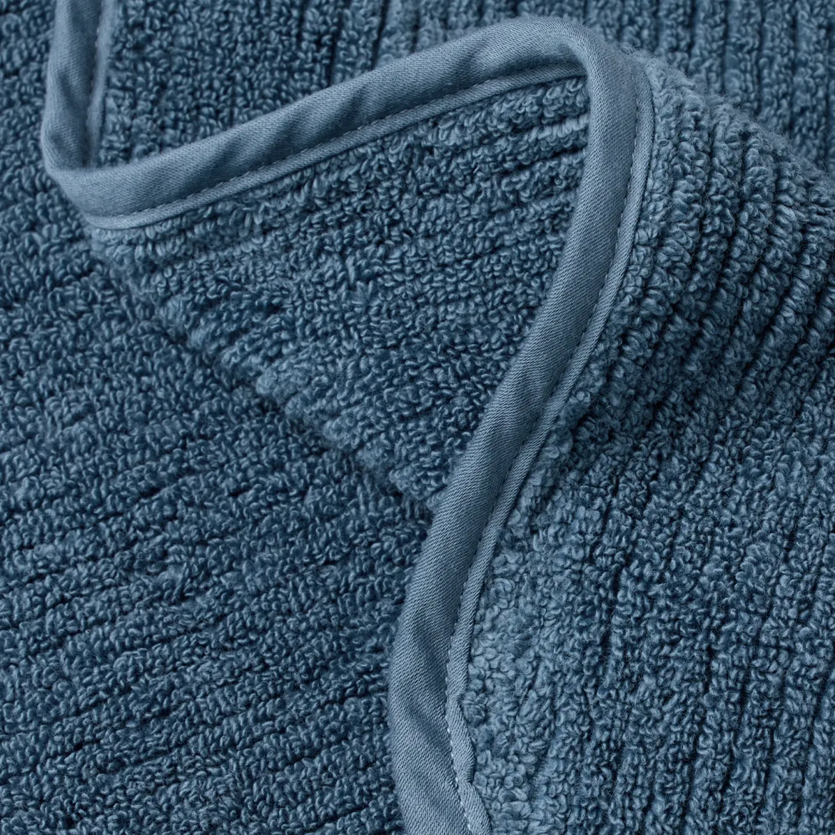 The Organic Ribbed Hooded Towel