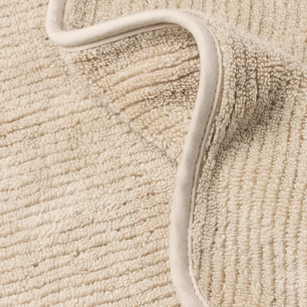 The Organic Ribbed Hooded Towel