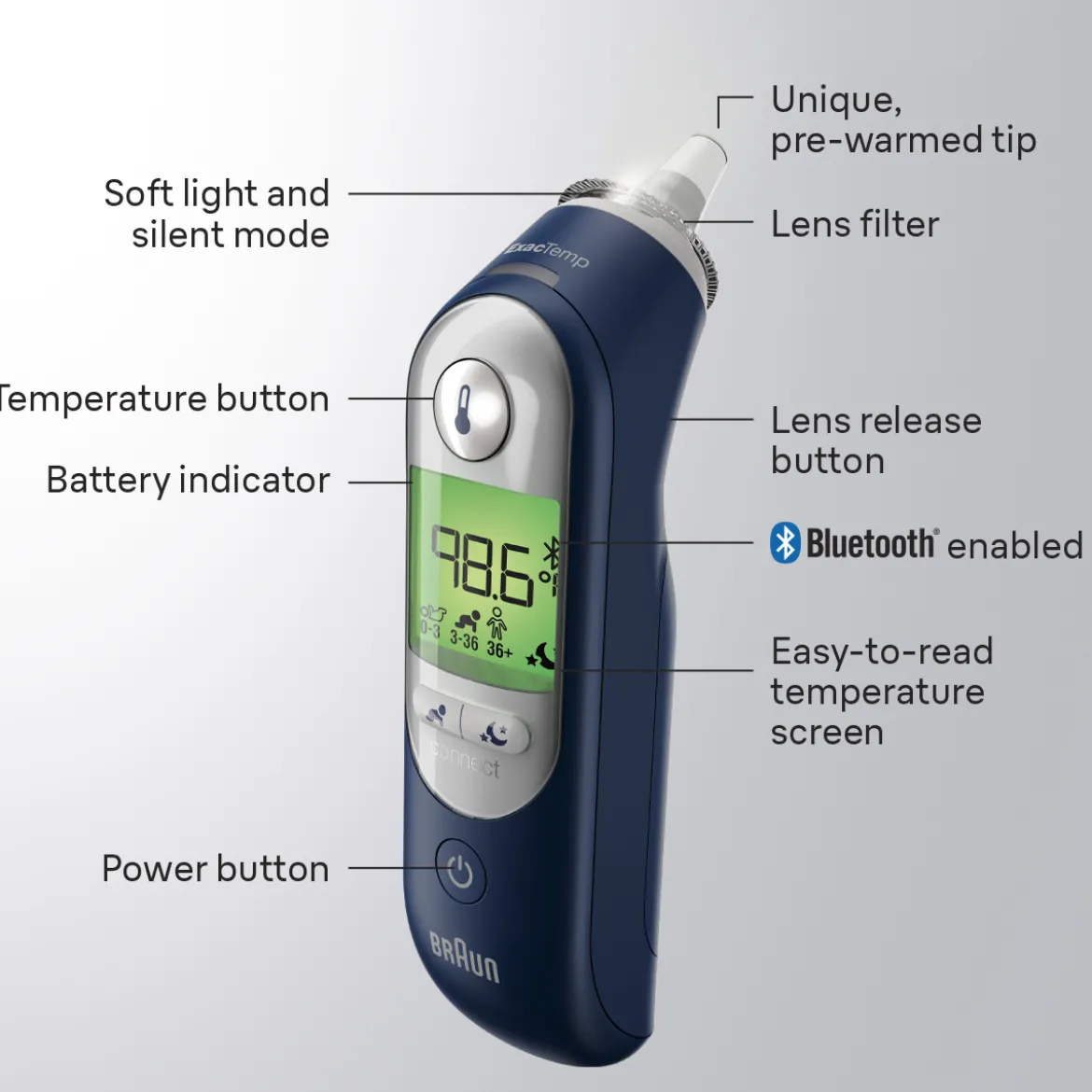 ThermoScan 7+ Connect Ear Thermometer