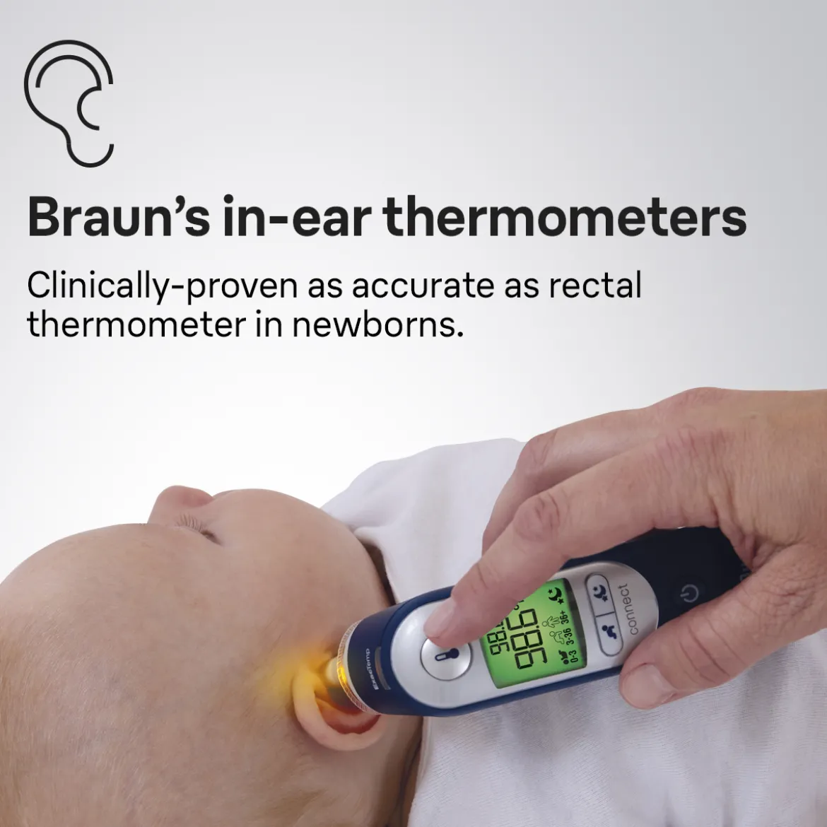 ThermoScan 7+ Connect Ear Thermometer