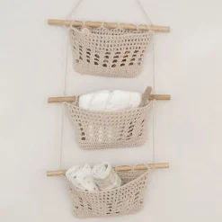 3-Tier Toy Hanging Wall Storage Organizer