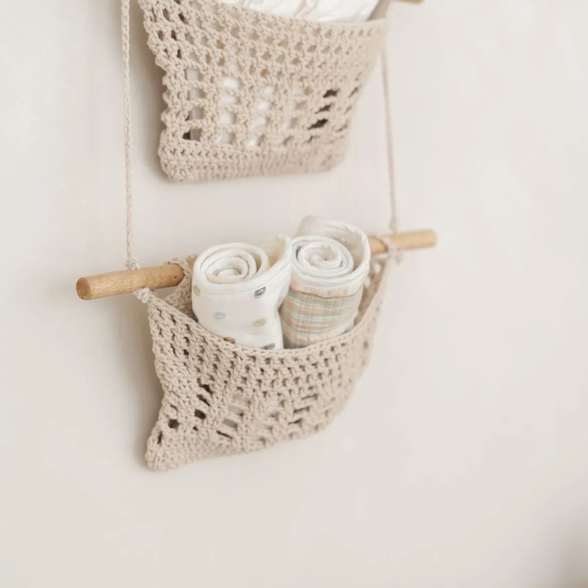 3-Tier Toy Hanging Wall Storage Organizer