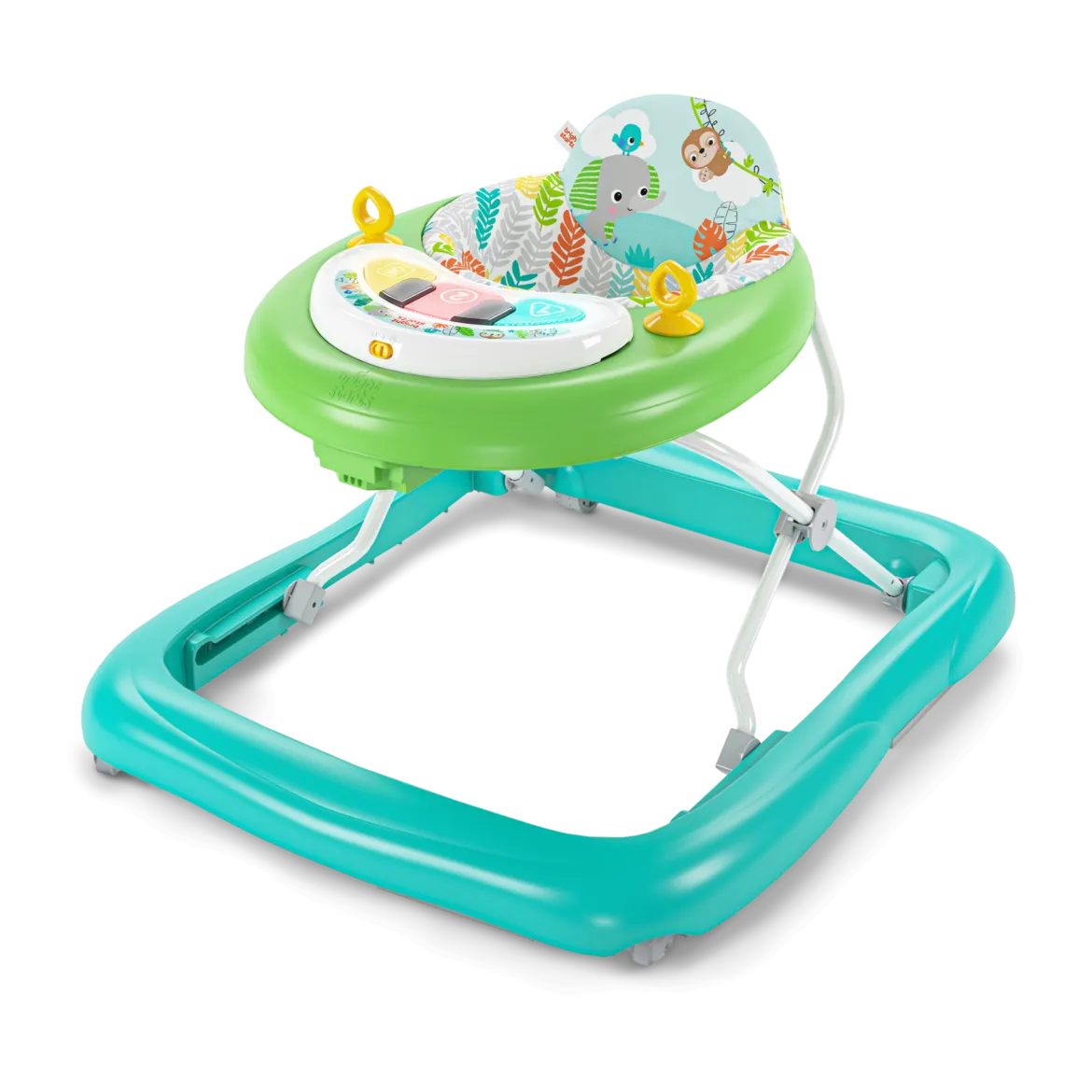 Tiny Trek 2-in-1 Baby Activity Walker, Jungle Vines