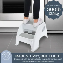 Toddler & Me 2-Step Stool, 2 Piece Set