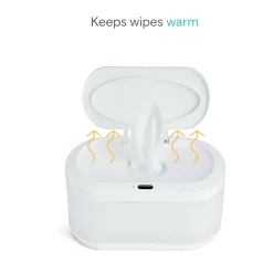 Touch Free Baby Wipe Warmer with Nightlight