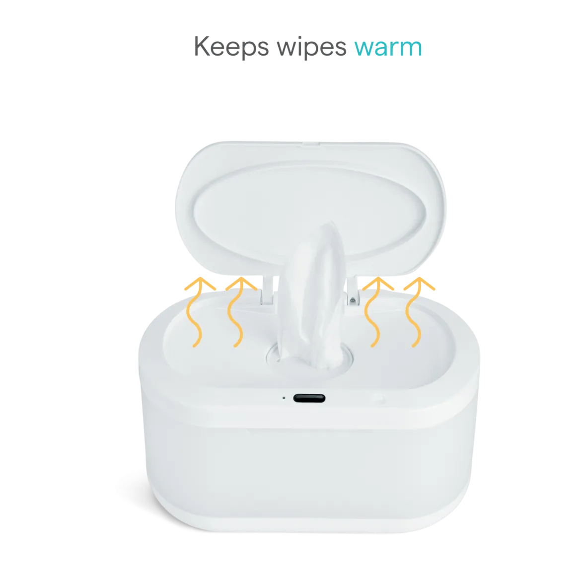 Touch Free Baby Wipe Warmer with Nightlight