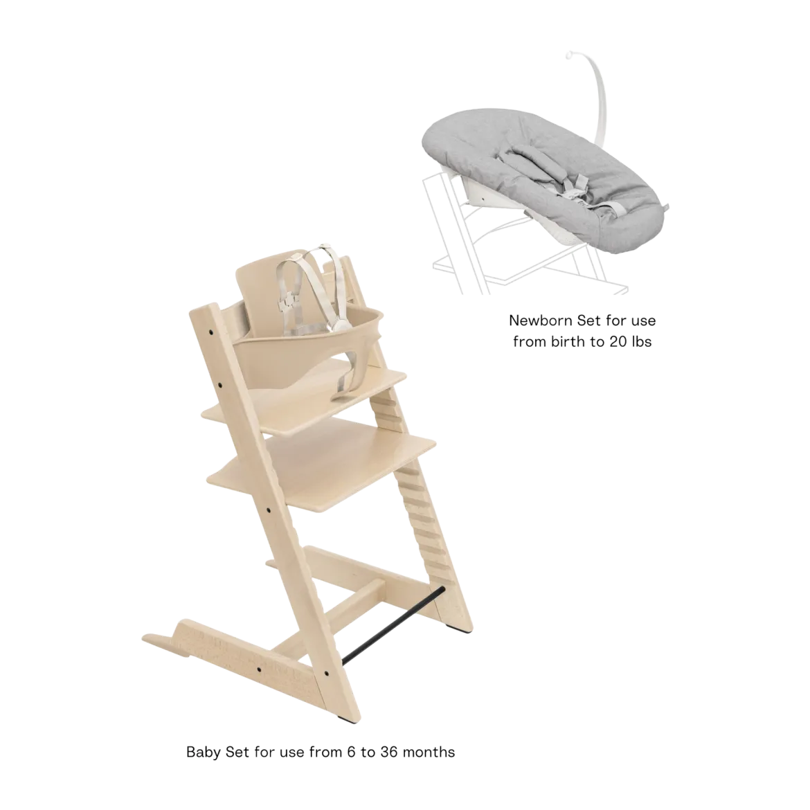 Tripp Trapp High Chair² + Newborn Set