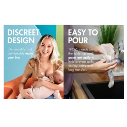 TROVE Silicone Breast Milk Collector