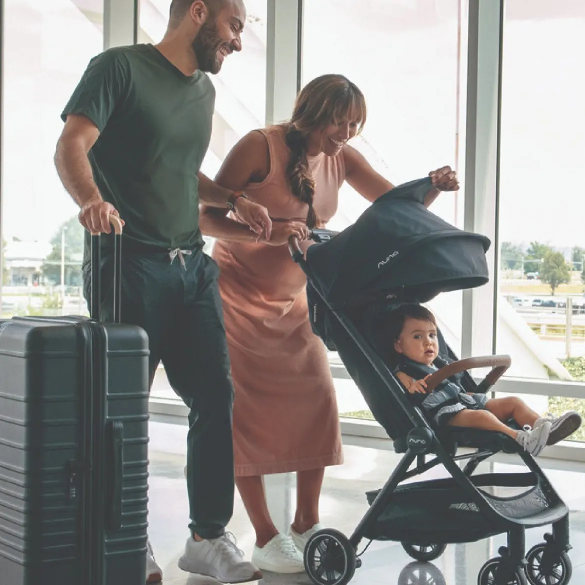 TRVL Easy Fold Compact Stroller & Carry Bag