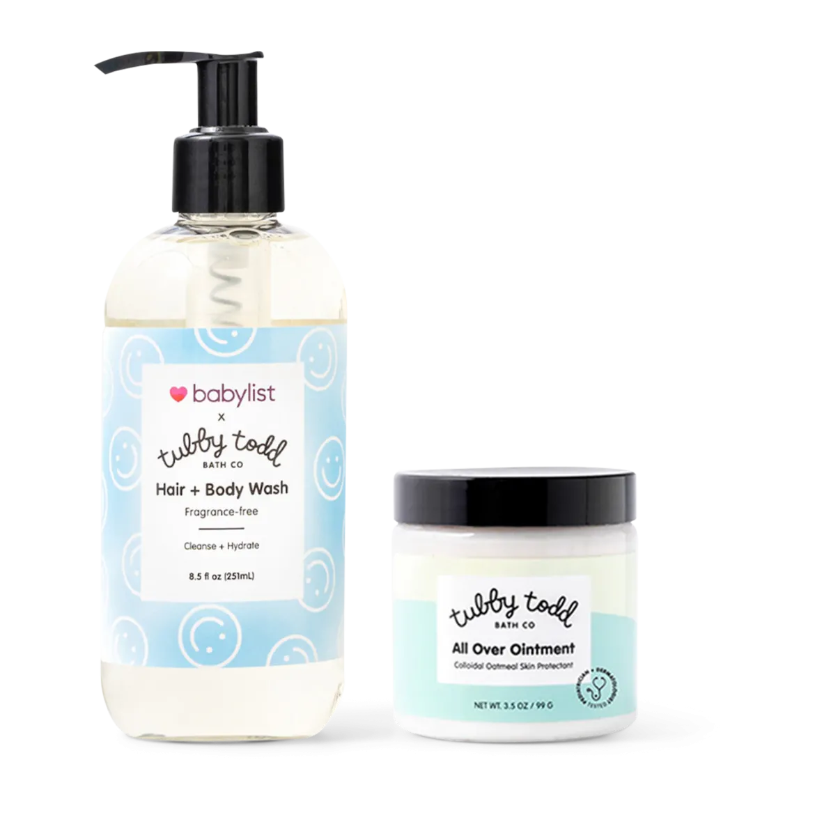 Tubby Todd x Babylist Skincare Basics Gift Set