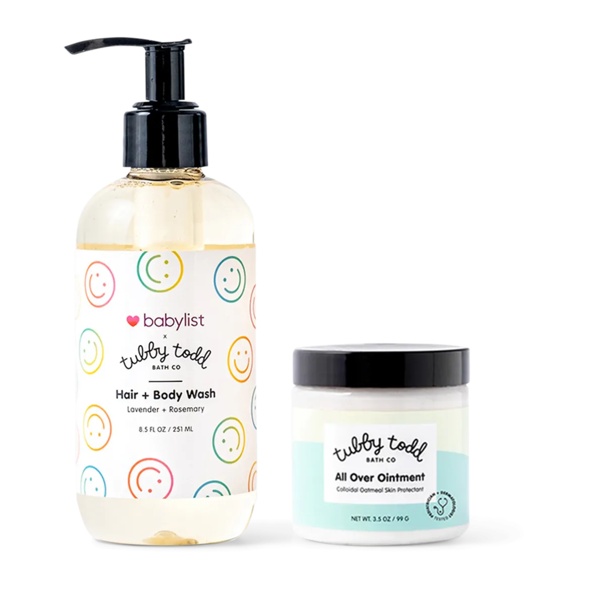 Tubby Todd x Babylist Skincare Basics Gift Set