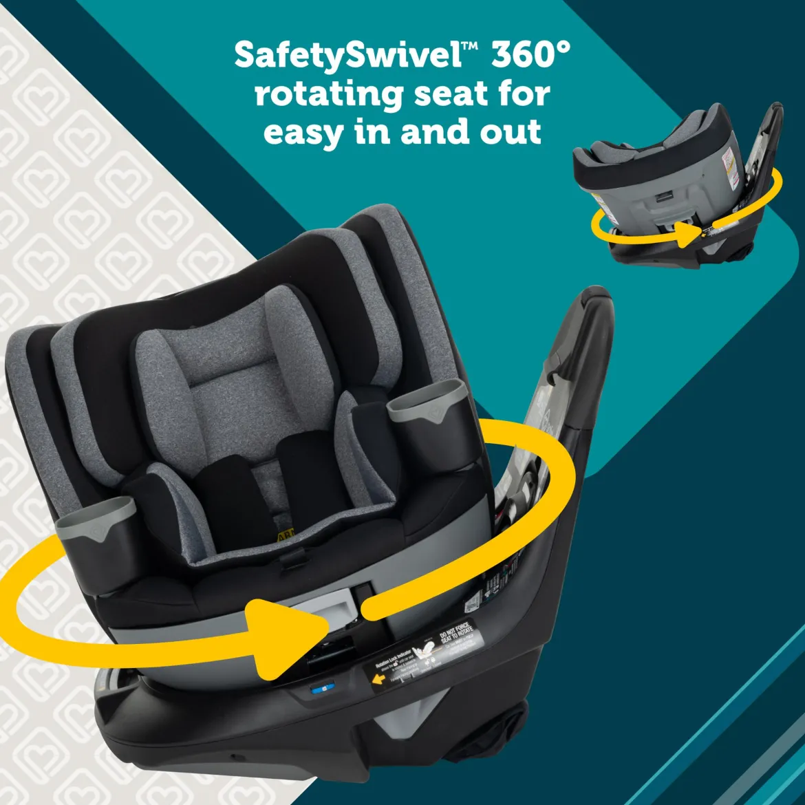 Turn and Go 360° DLX Rotating All-in-One Car Seat
