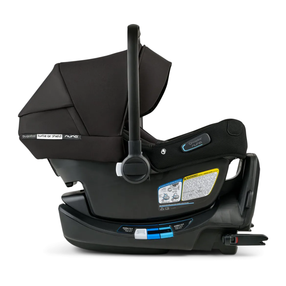 Turtle Air Shield by Nuna Car Seat + Recline Base