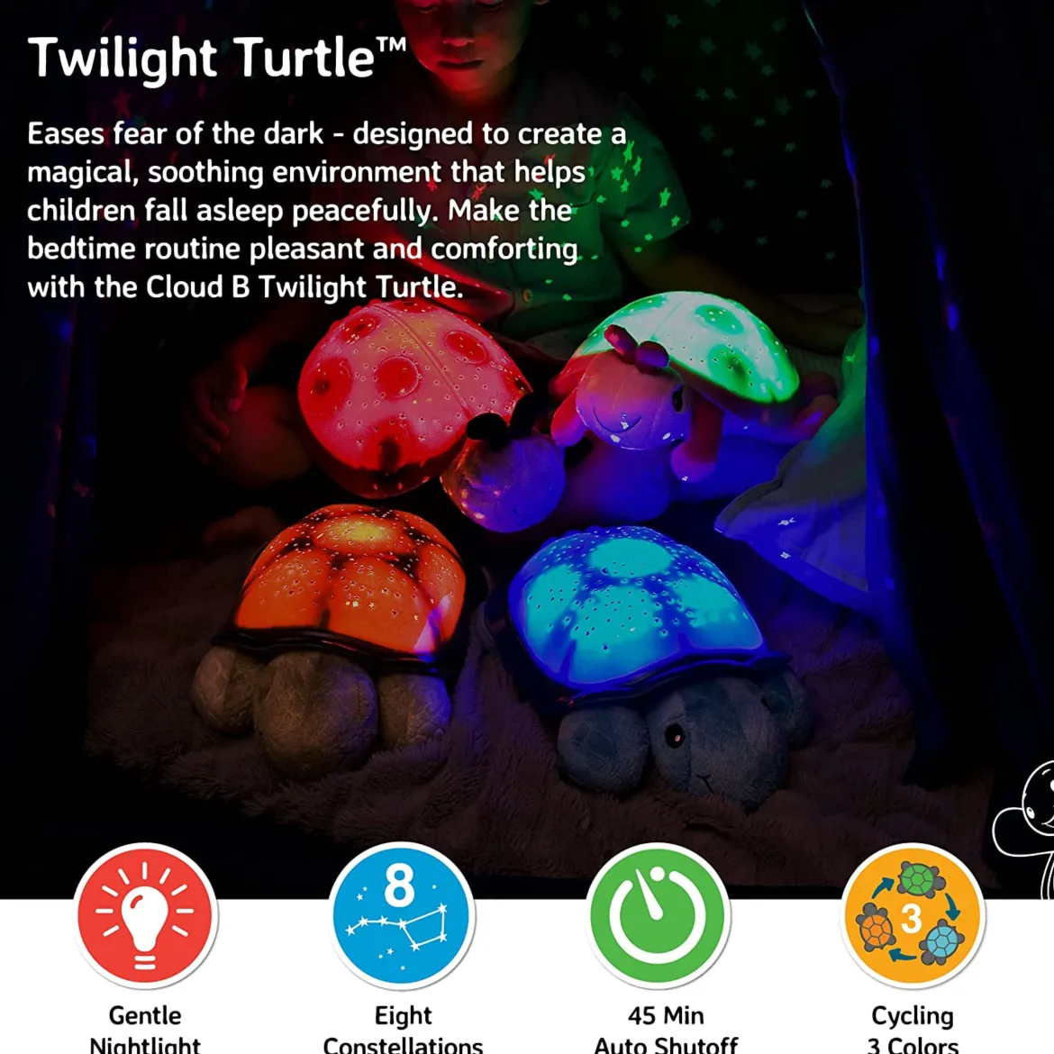 Twilight Turtle Constellation Night Light
