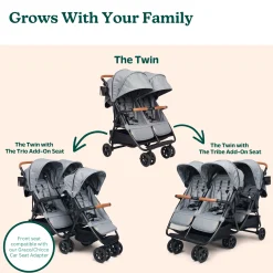 Twinᵛ² Double Stroller